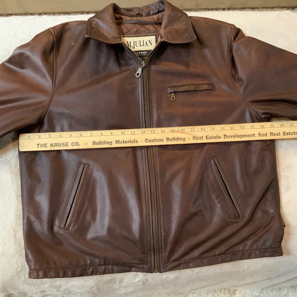 Wilson’s Brown L Leather Vintage Jacket Thinsulate removable liner Classic Y2K - Picture 9 of 12